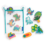 Mudpuppy Rub-a-Dub Dinos Stickable Foam Bath Shapes