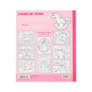 Ooly Color-in' Book: Enchanting Unicorns