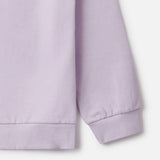 Stella McCartney Girls Stella Flower Letters Sweatshirt ~ Purple