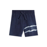 Mish Navy Stripe Tie Dye Tee & Shorts Set