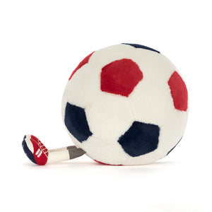 Jellycat Amuseables Sports USA Soccer Ball