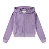 Molo Milla Zip Hoodie & Angel Shorts Set ~ Violaceous