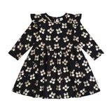 Huxbaby Cherry Pie Dress ~ Black/Gold