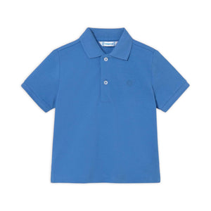 Mayoral Baby Boy Basic s/s Polo ~ Blue
