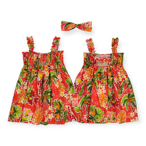 Mayoral Girls Printed Voile Dress w/ Headband ~ Granadine Floral