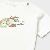 Mayoral Baby Boy Tee & Shorts Set w/ Bucket Hat ~ Matcha