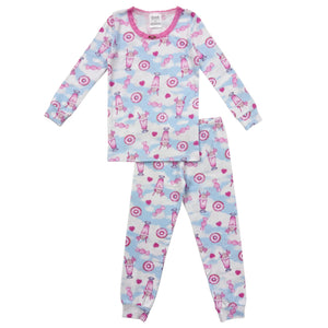 Esme Girls l/s Pj Set ~ Sweet Heaven