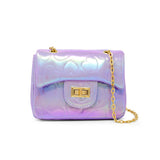 Tiny Treats Shiny Dotted Heart Classic Handbag