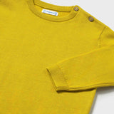 Mayoral Baby Boy Basic Knit Crewneck Sweater ~ Olive