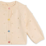 Stella McCartney Baby Girl Popcorn Knit Cardigan ~ Off White