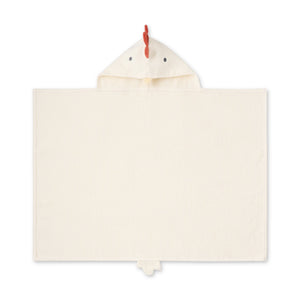 Elegant Baby Hooded Bath Wrap ~ Rooster