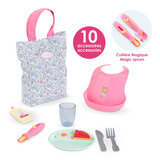 Corolle Large Mealtime Set ~ Floral