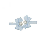Milk x Soda Satin Pearl Ribbon Hair Clip