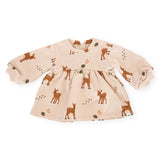 Oh Baby! Josephine Deer Print Dress ~ Pale Pink