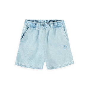 Molo Baby Shine Shorts ~ Misty Denim