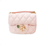 Doe a Dear Quilted Purse w/ Flower