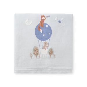 Elegant Baby Knit Fur Back Blanket ~ Magical Adventure