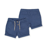 Mayoral Baby Boy Relaxed Linen Shorts ~ Indigo