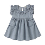 Quincy Mae Sophie Dress ~ Chambray