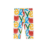 Stella McCartney Baby Girl Love Graphic Sweatshirt & Printed Leggings Set ~ White Multi