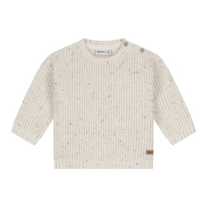 Babyface Baby Knit Pullover ~ Bone