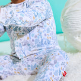 Magnetic Me Velour Footie ~ Imagine Forest