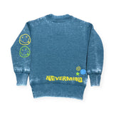 Rowdy Sprout Nirvana Crewneck Sweatshirt ~ River Green