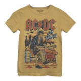 Junk Food Kids ACDC 1983 Tour s/s Tee ~ Honey