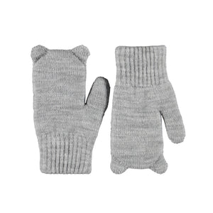 Molo Baby Kenau Mittens ~ Grey Melange