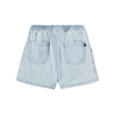 Molo Baby Easy Tee & Shine Shorts Set ~ Mini Popsicles/Misty Denim