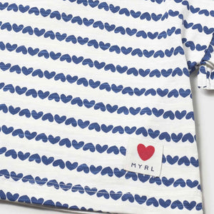 Mayoral Baby Girl Printed Frilled T-shirt ~ Porcelain