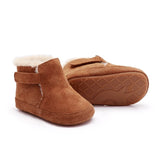 Old Soles Apres Bub Fur Lined Bootie ~ Tan Suede