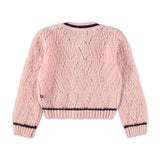 Molo Baby Gady Knit Cardigan ~ Petal Blush