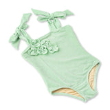 Shade Critters Shimmer Flowers Swimsuit ~ Mint