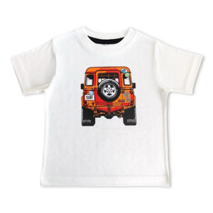 Mish Boys Jeep Tee ~ White