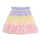 Billieblush Fun Chic s/s T-shirt & Tulle Skirt Set ~ Angel Blue/Multi