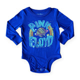 Rowdy Sprout Pink Floyd Planet l/s Onesie ~ Tangled up in Blue