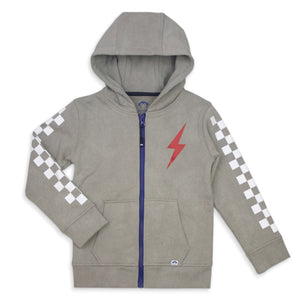 Appaman Boys Strivers Hoodie & Empire Sweats Set ~ Cement