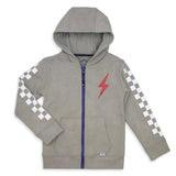 Appaman Boys Strivers Hoodie & Empire Sweats Set ~ Cement