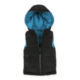 Appaman Boys Reversible Puffer Vest ~ Blue Jewel