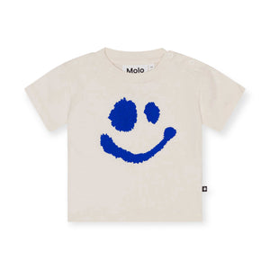 Molo Baby Enzo s/s Tee & Sammy Pant Set ~ Sea Shell/Reef Blue
