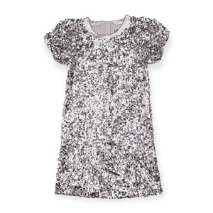 MIA New York Sequin Dress ~ Silver
