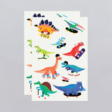 Tattly Dino Derby Tattoo Sheets