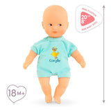Corolle Mini Calin Bath Doll ~ Blue