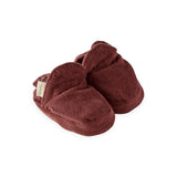 Pehr Corduroy Baby Booties ~ mullbery