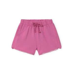 Mayoral Baby Girl Soft Shorts ~ Fuchsia