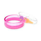 Lilies & Roses Double Scoop Ice Cream Bracelet Set ~ Pink/Purple