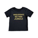 Rowdy Sprout Baby GnR Welcome to the Jungle s/s Tee ~ Jet Black