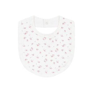 Petit Bateau Floral Print Bib ~ Pink Multi
