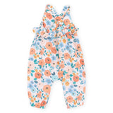 Angel Dear Muslin Ruffle Waist Romper ~ Flower Cart